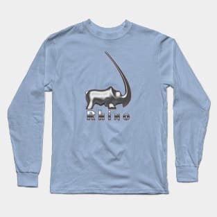 The rhino Long Sleeve T-Shirt